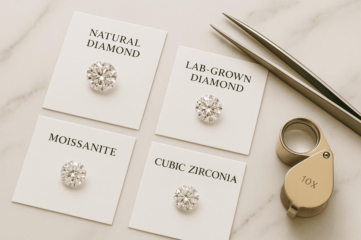 Beyond Diamonds: A Strategic Guide to White Gemstones for Jewelry Brands - GBAN